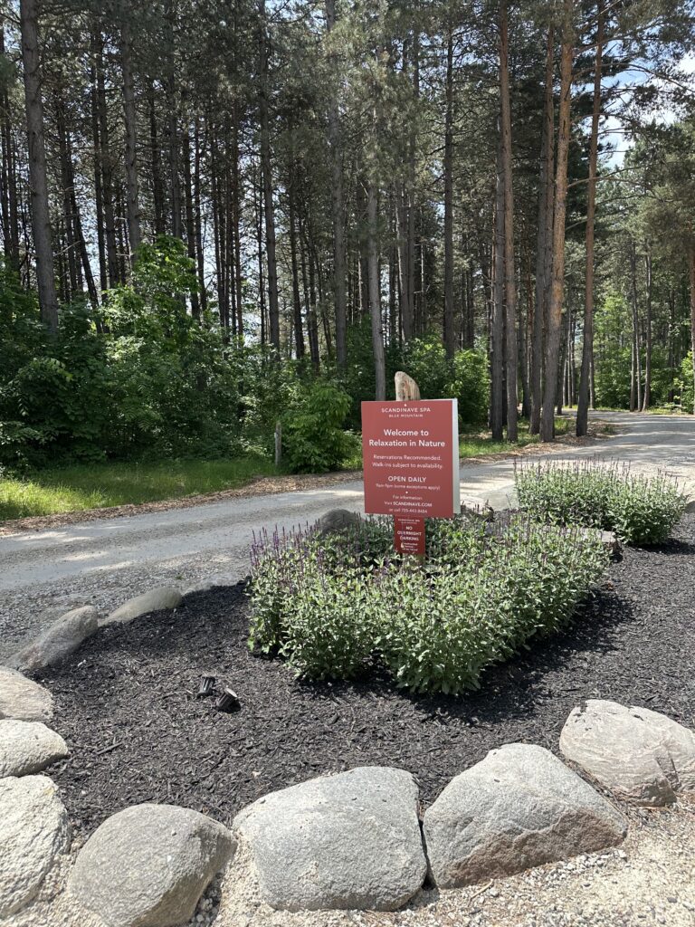 Scandinave Spa in Blue Mountains, Ontario