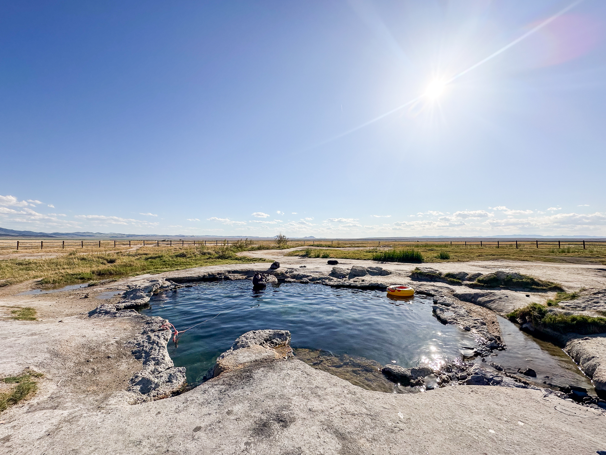 Meadow Hot Springs: Central Utah
